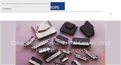Desktop Screenshot of htkeurope.com